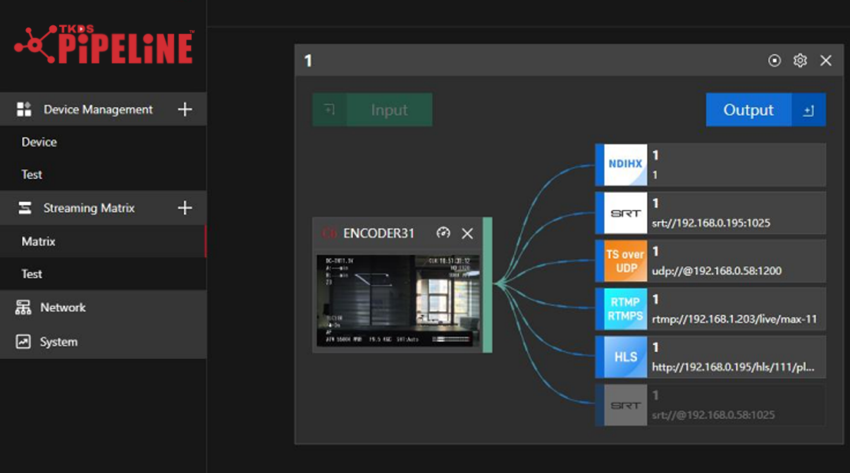 TKDS Matrix Dashboard
